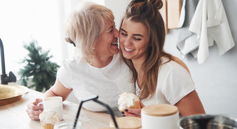 mother and daughter